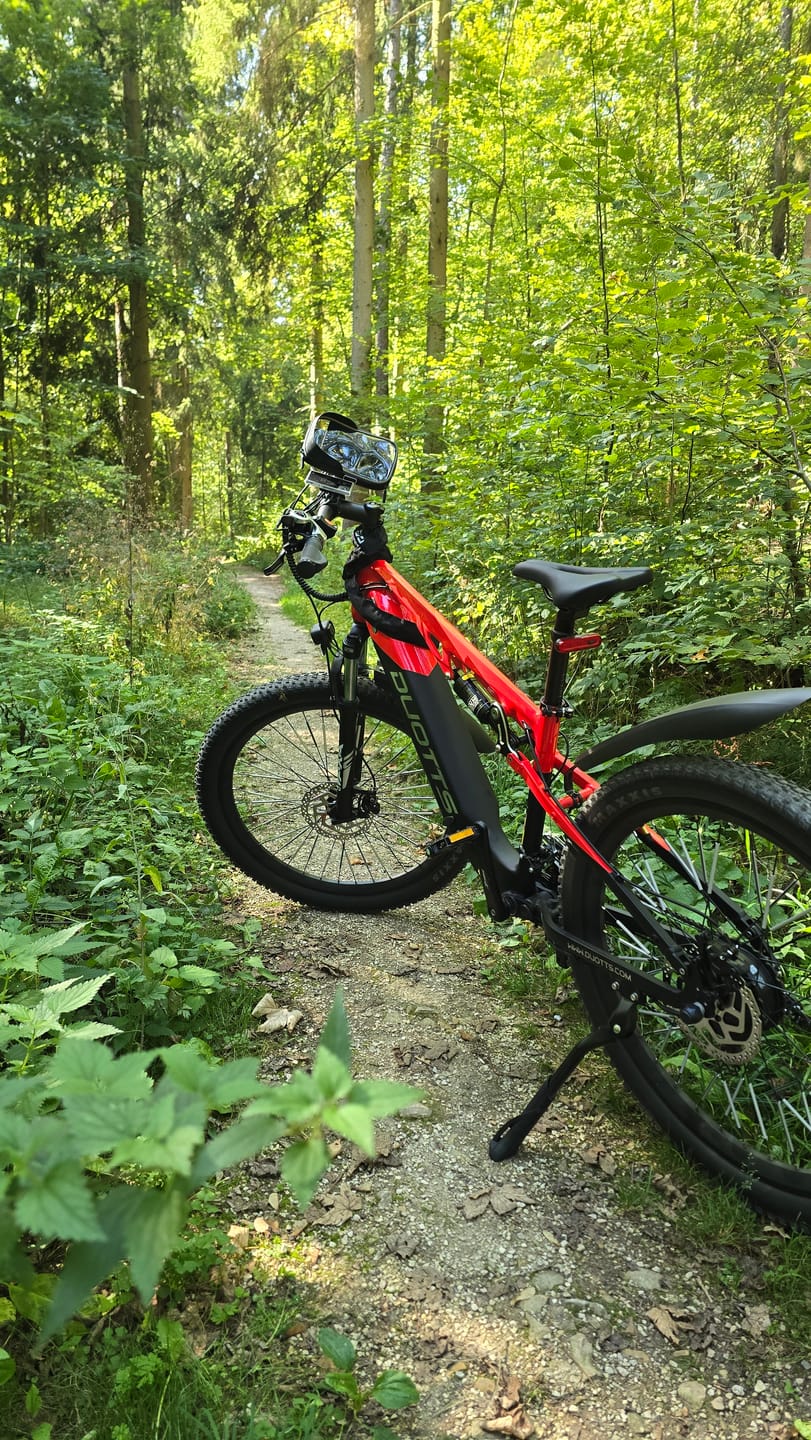 Customer photo review of Cycling Pack(Free gifts with E-bike purchase,includes mudguards and phone holder bag)