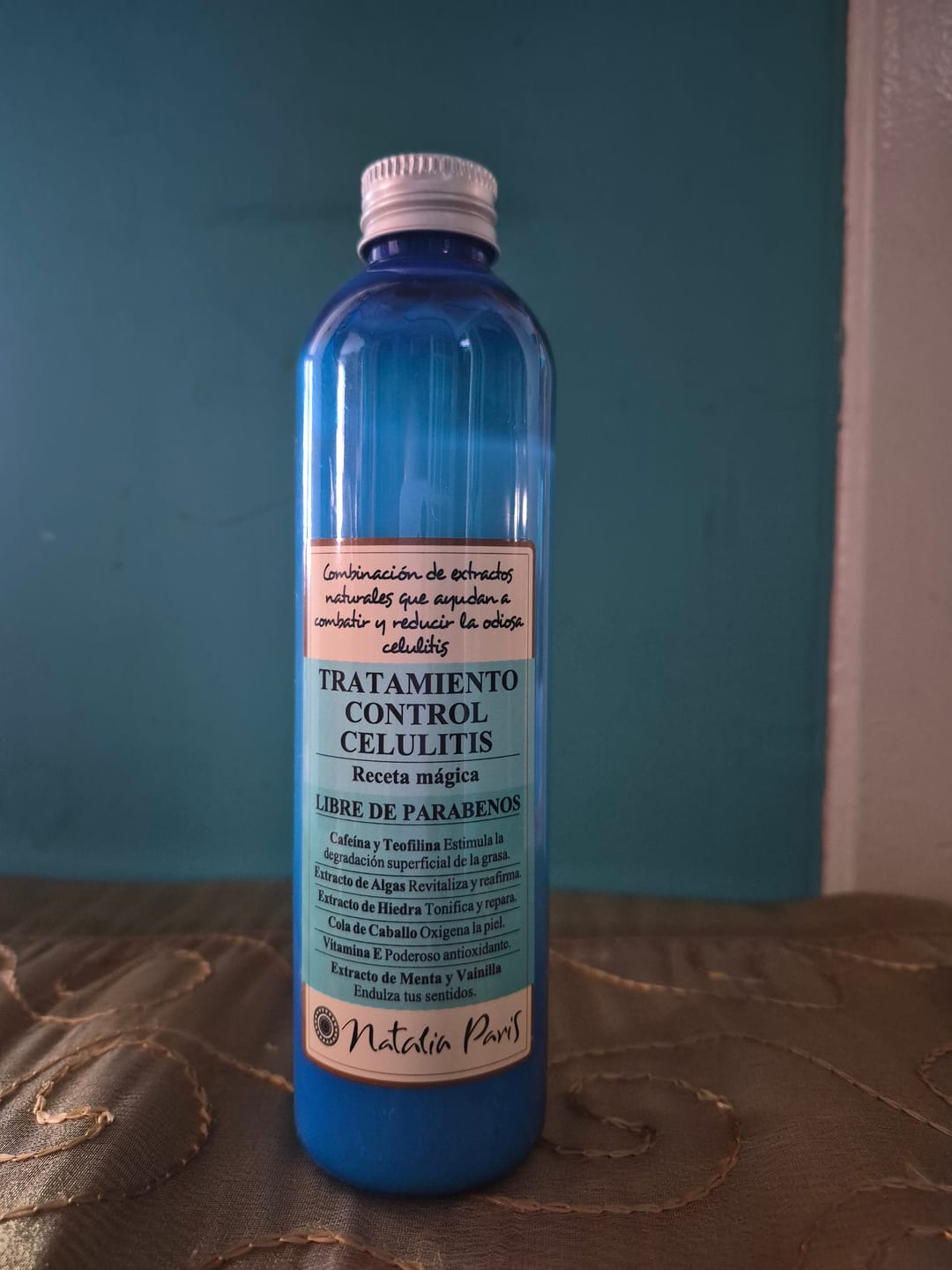 Customer photo review of Tratamiento Control Celulitis by Natalia Paris