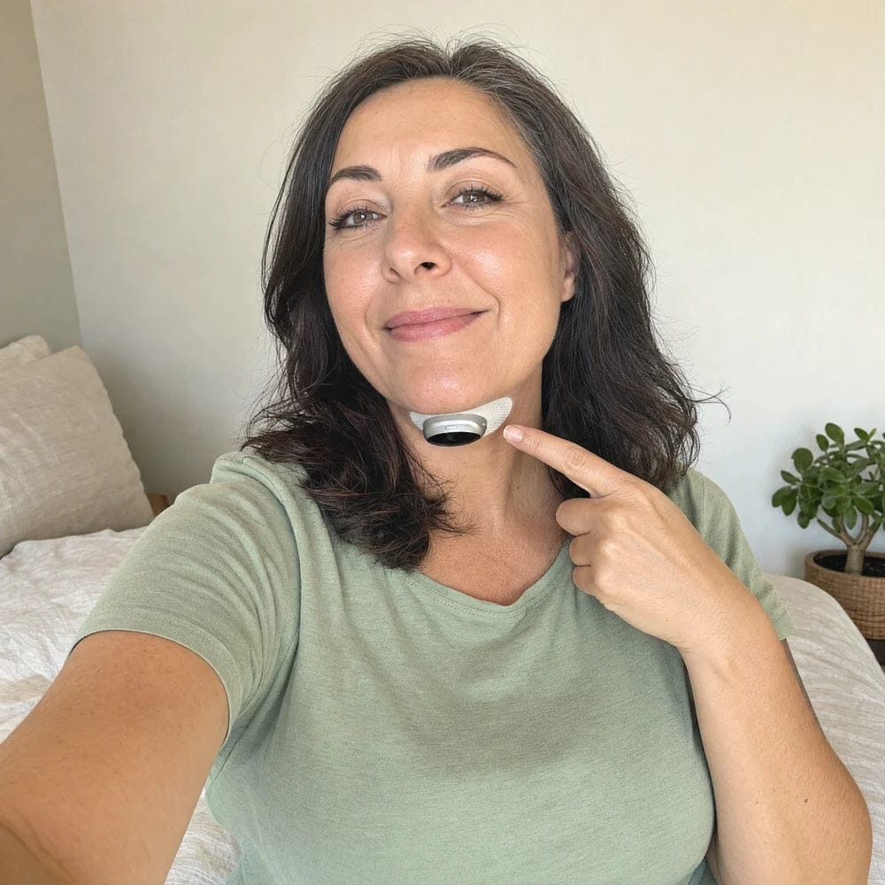Customer photo review of Dispositivo antirronquidos inteligente