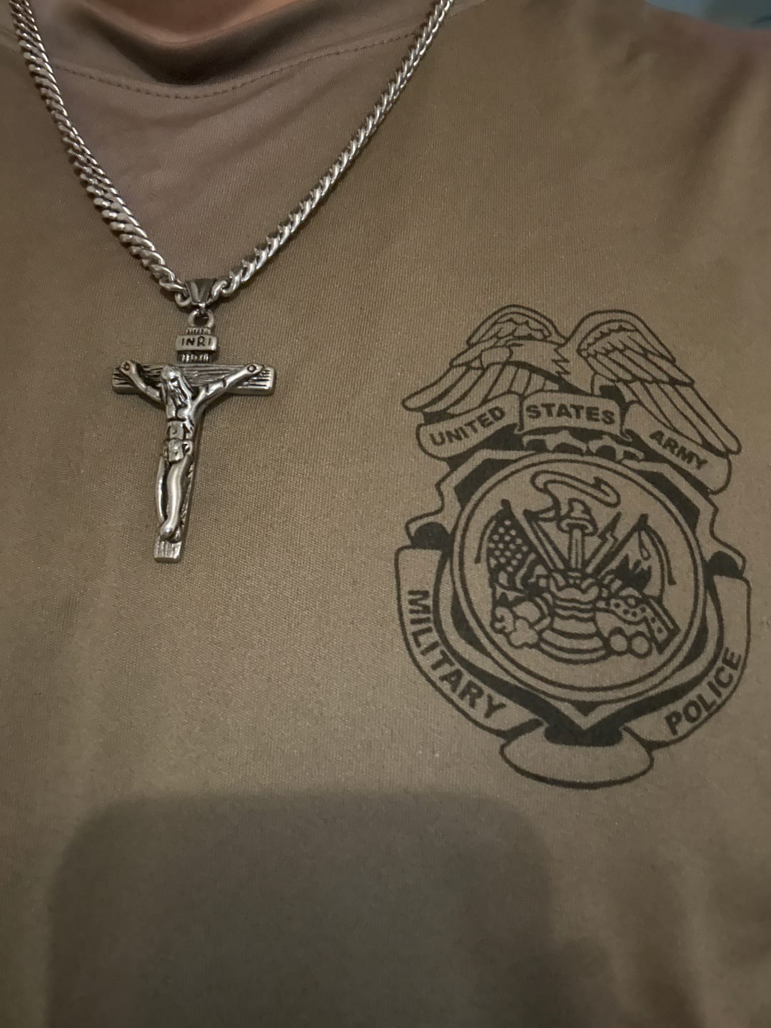 Customer photo review of FREE Today: Christ Jewelry Crucifix Pendant Charm Necklace