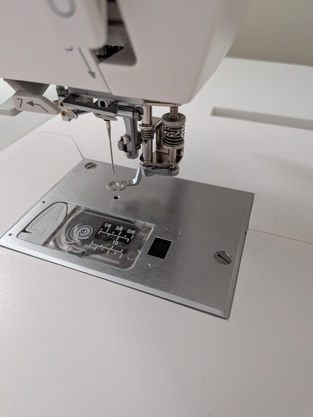 Customer photo review of Convertible Freemotion Quilting Foot Set, Janome #202146001
