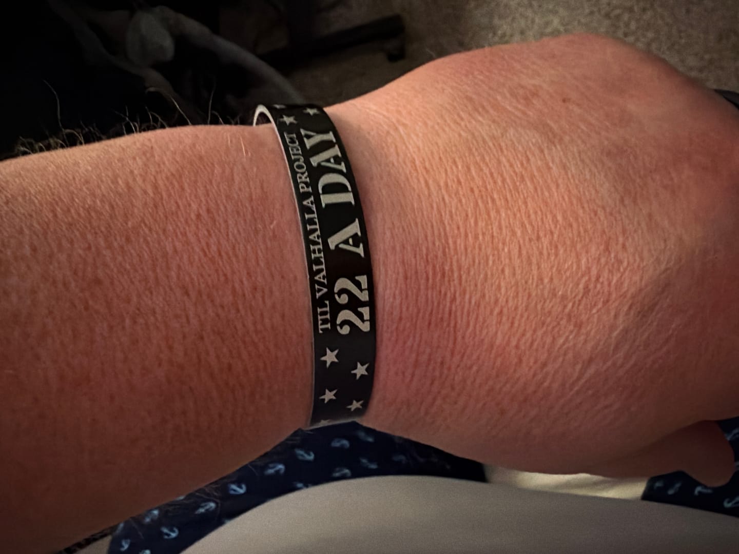 Customer photo review of 22 A Day Memorial Bracelet
