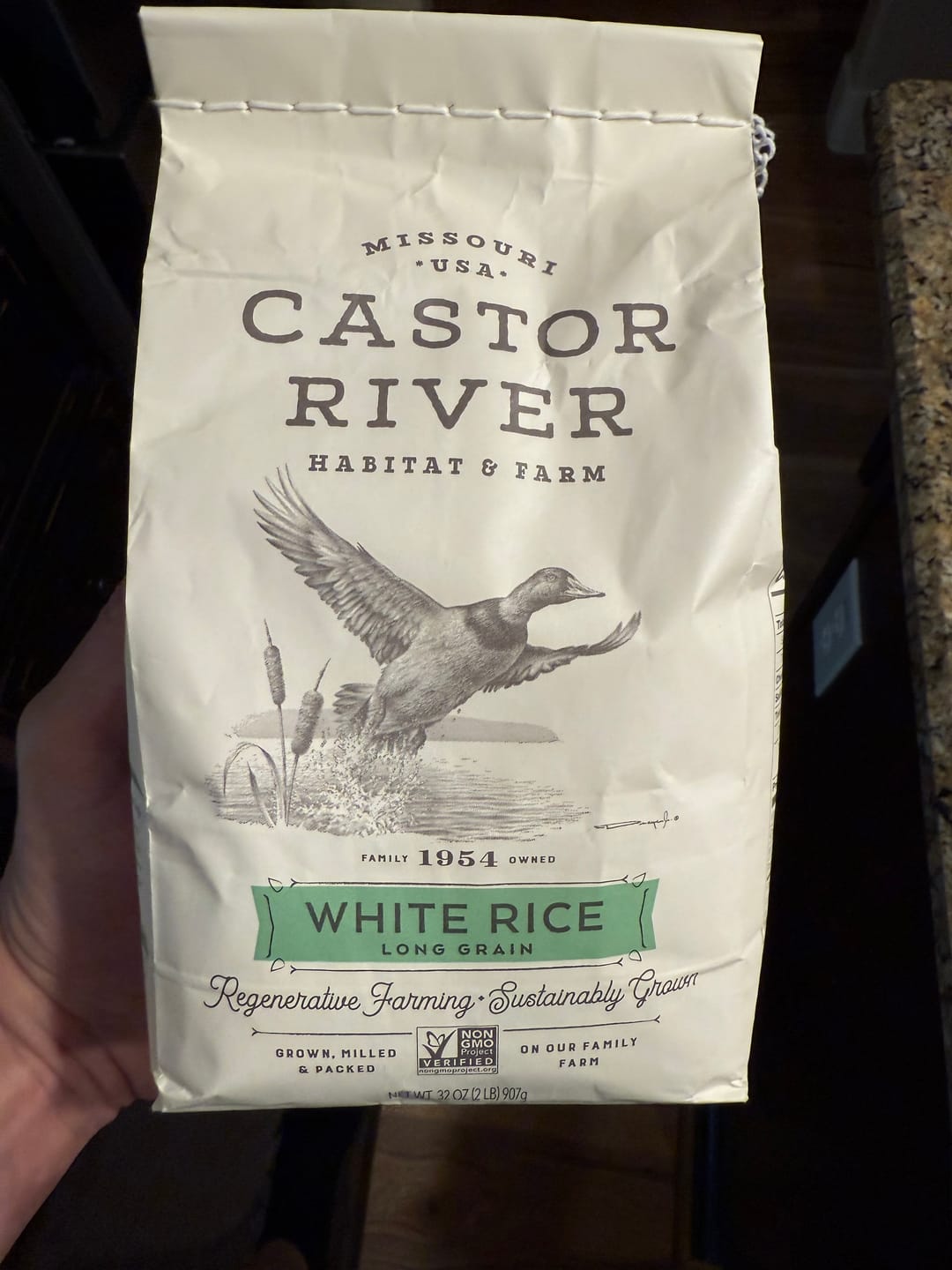 Customer photo review of Long Grain White Rice (2lb)