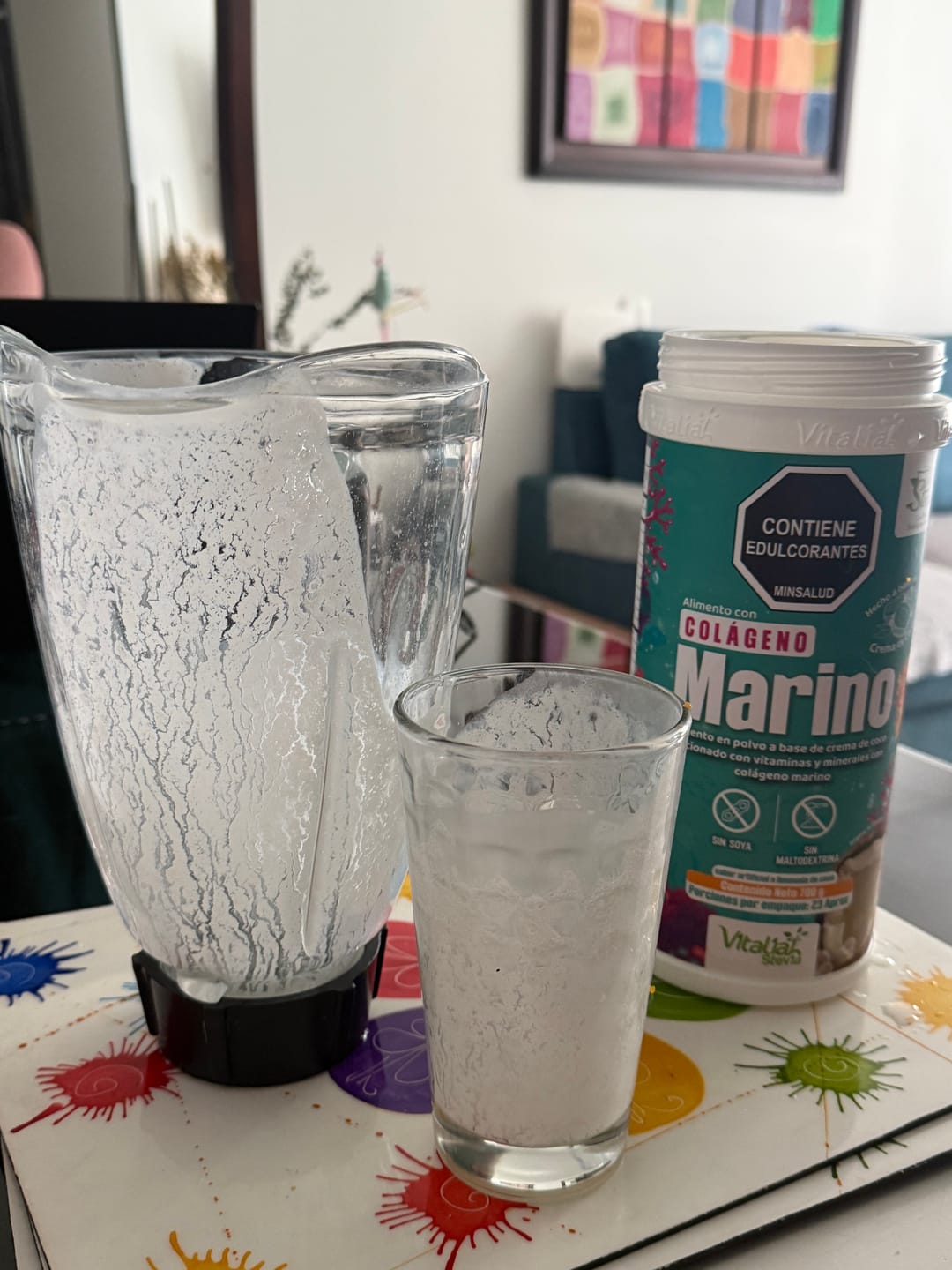 Customer photo review of Colágeno Marino Hidrolizado en Polvo 700 g