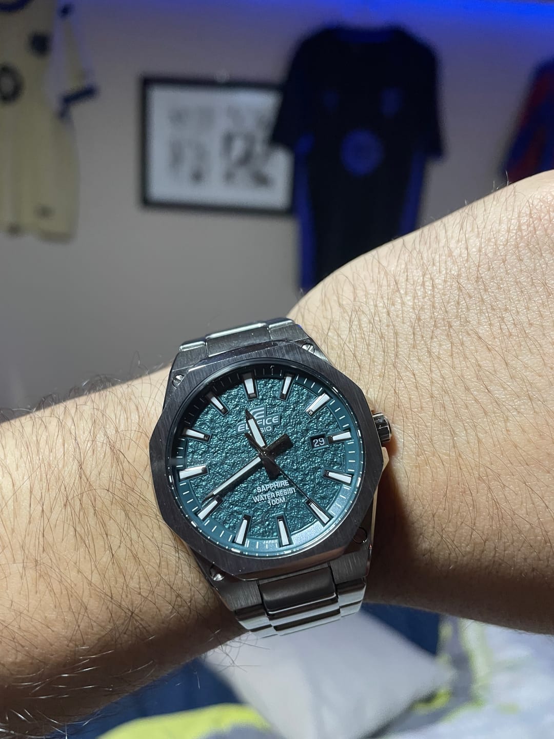 Customer photo review of Reloj Casio Edifice EFR-S108DE-3A Casioak Metálico Sapphire