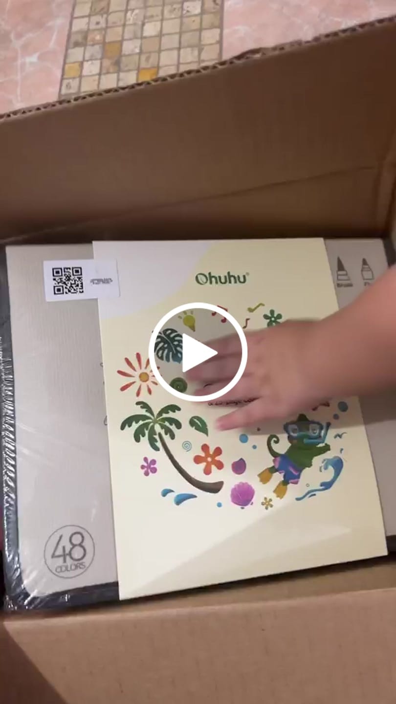 Customer video review of Ohuhu Honolulu B 48 Colors Alcohol Markers with Coloring Book