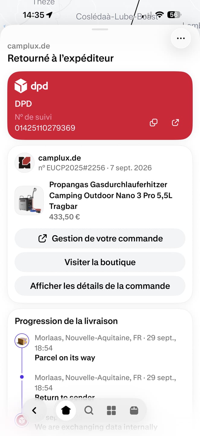 Customer photo review of Propangas Gasdurchlauferhitzer Camping Outdoor Nano 3 Pro 5,5L Tragbar