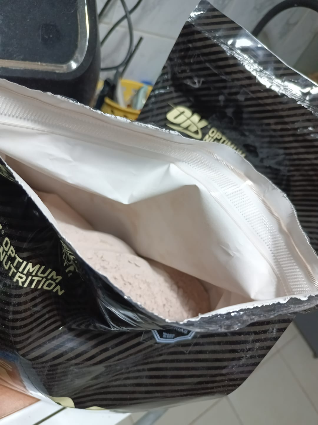 Customer photo review of Optimum Nutrition Serious Mass Ganador de Masa 12 Lb