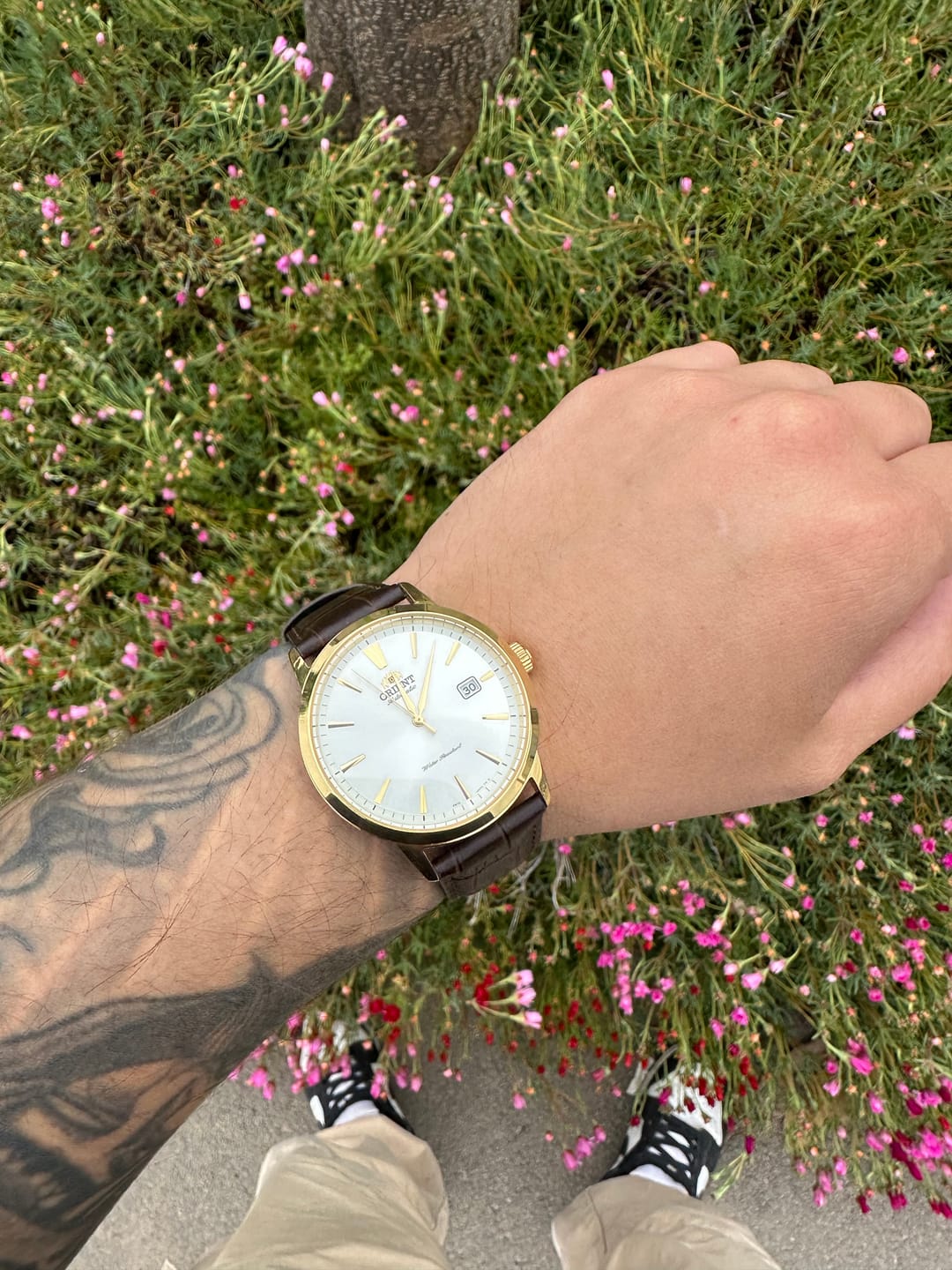 Customer photo review of Reloj Orient Automatic RA-AC0F04S Contemporary 41.6mm