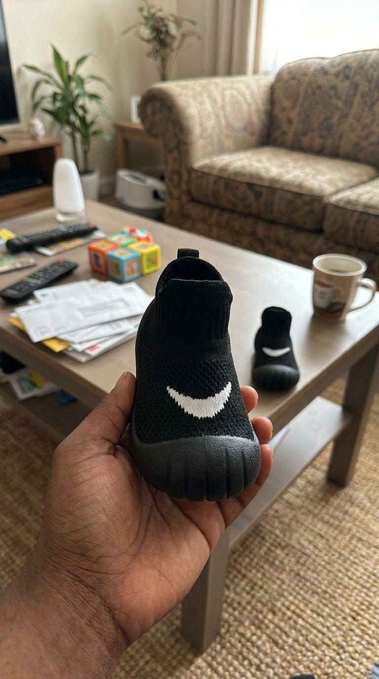 Customer photo review of Babyschuhe Krabbelschuhe | rutschfest atmungsaktiv weiche Sohle erste Schuhe