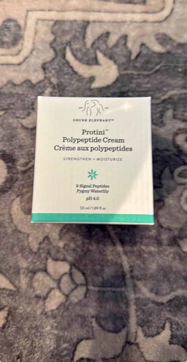 Customer photo review of Drunk Elephant Protini Polypeptide Cream 3.3 oz