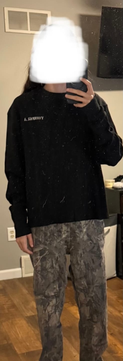 Customer photo review of 8057 - Classic Cropped Thermals