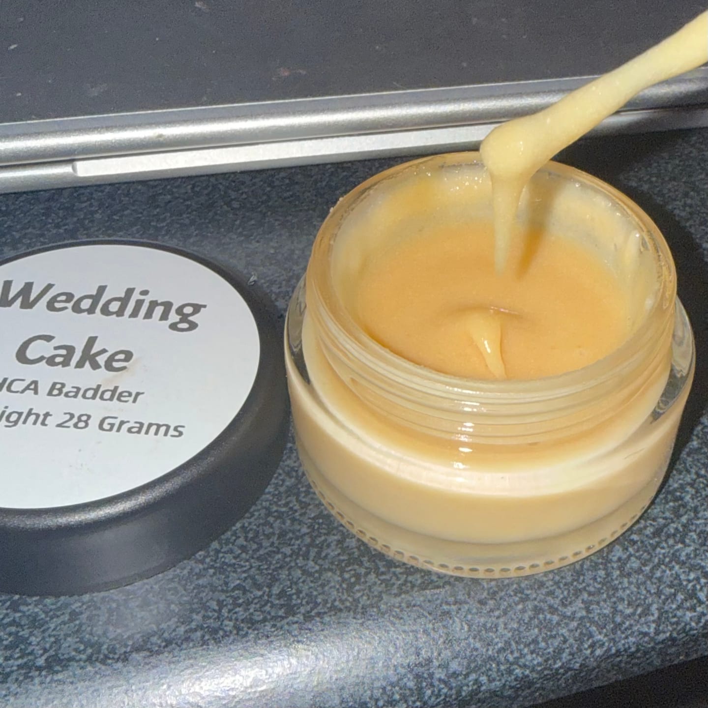 Customer photo review of Wedding Cake | THCA Badder