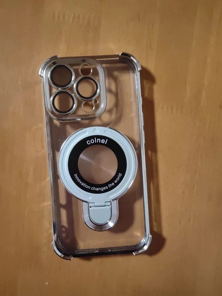 Customer photo review of Coque iPhone anti-chute à anneau invisible Airluma