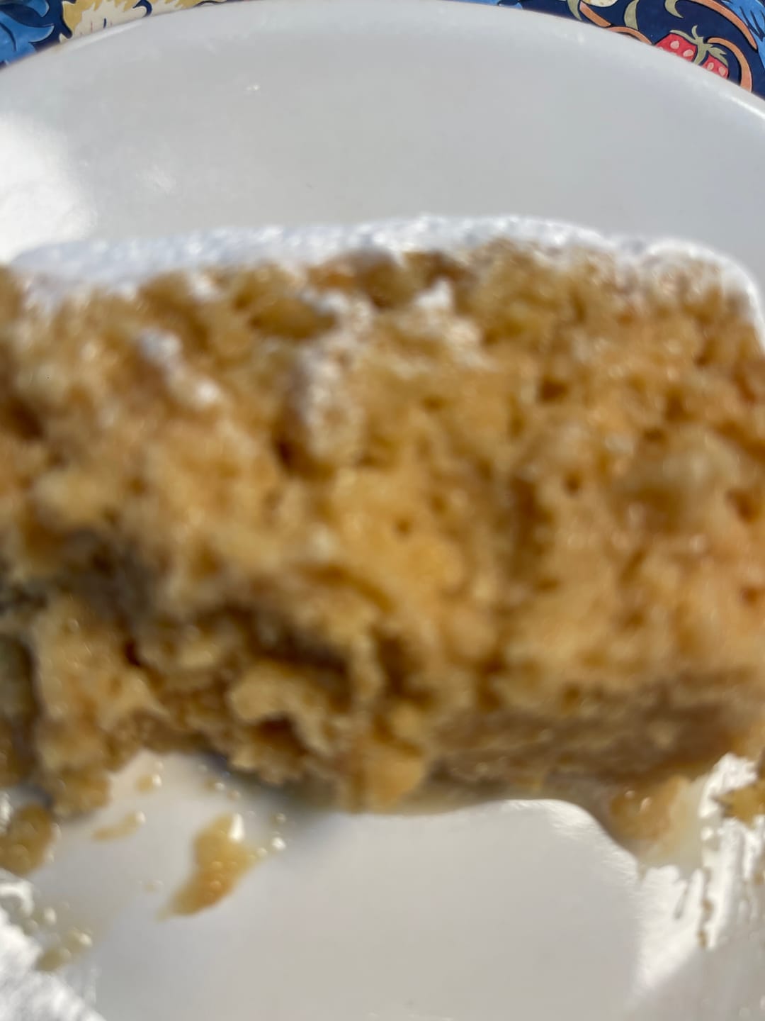 Customer photo review of Barra Tres Leches