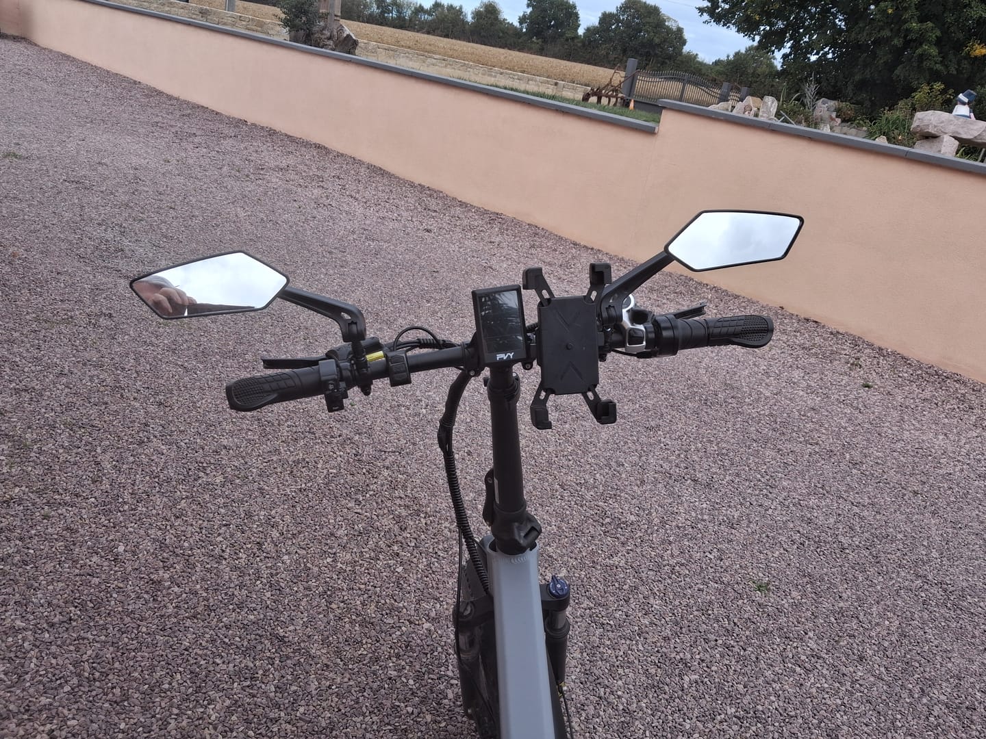 Customer photo review of Bicycle Mirror