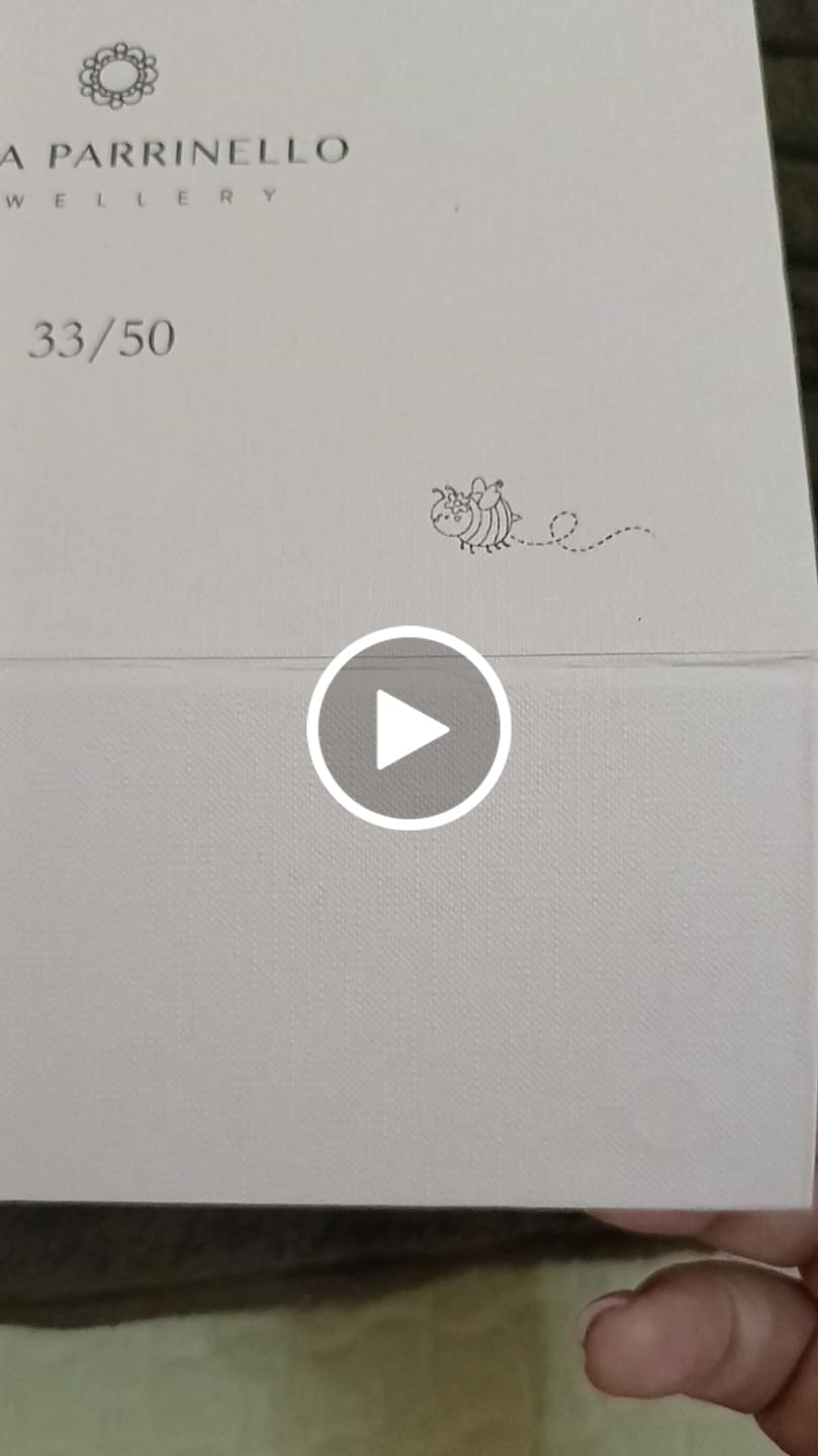 Customer video review of Orecchini Silver
