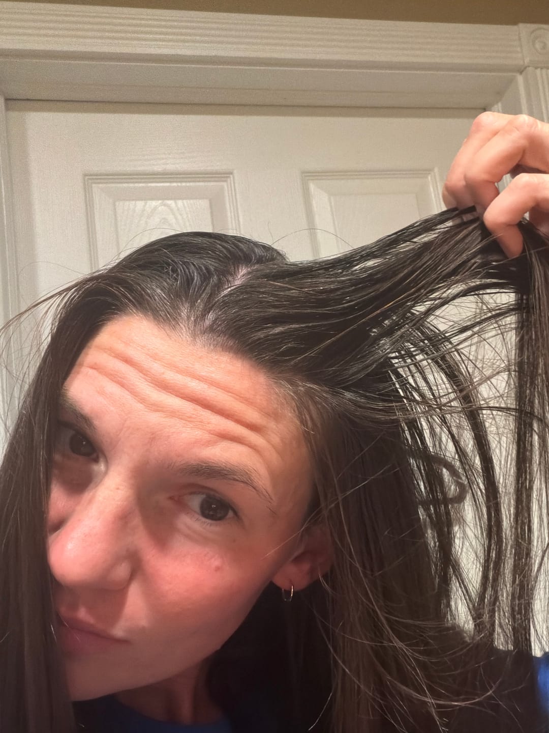 Customer photo review of Hair Thickening Serum