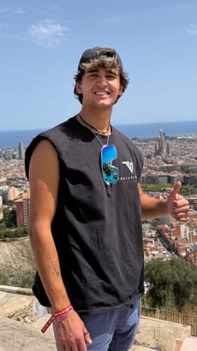 Nicolas I. wearing Trailvision vizr