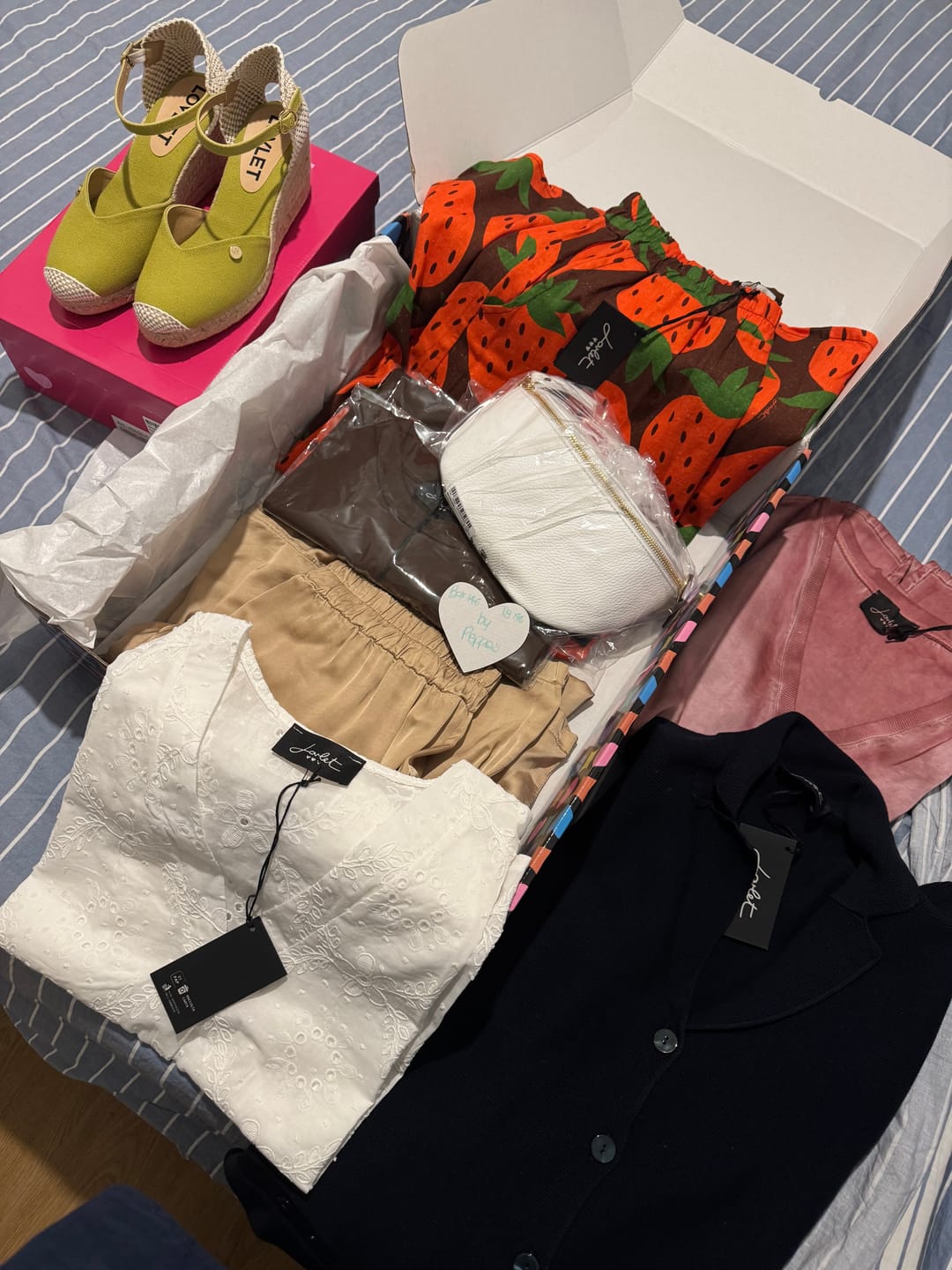 Customer photo review of MYSTERY 📦 BOX ABBIGLIAMENTO E ACCESSORI DONNA [€79]