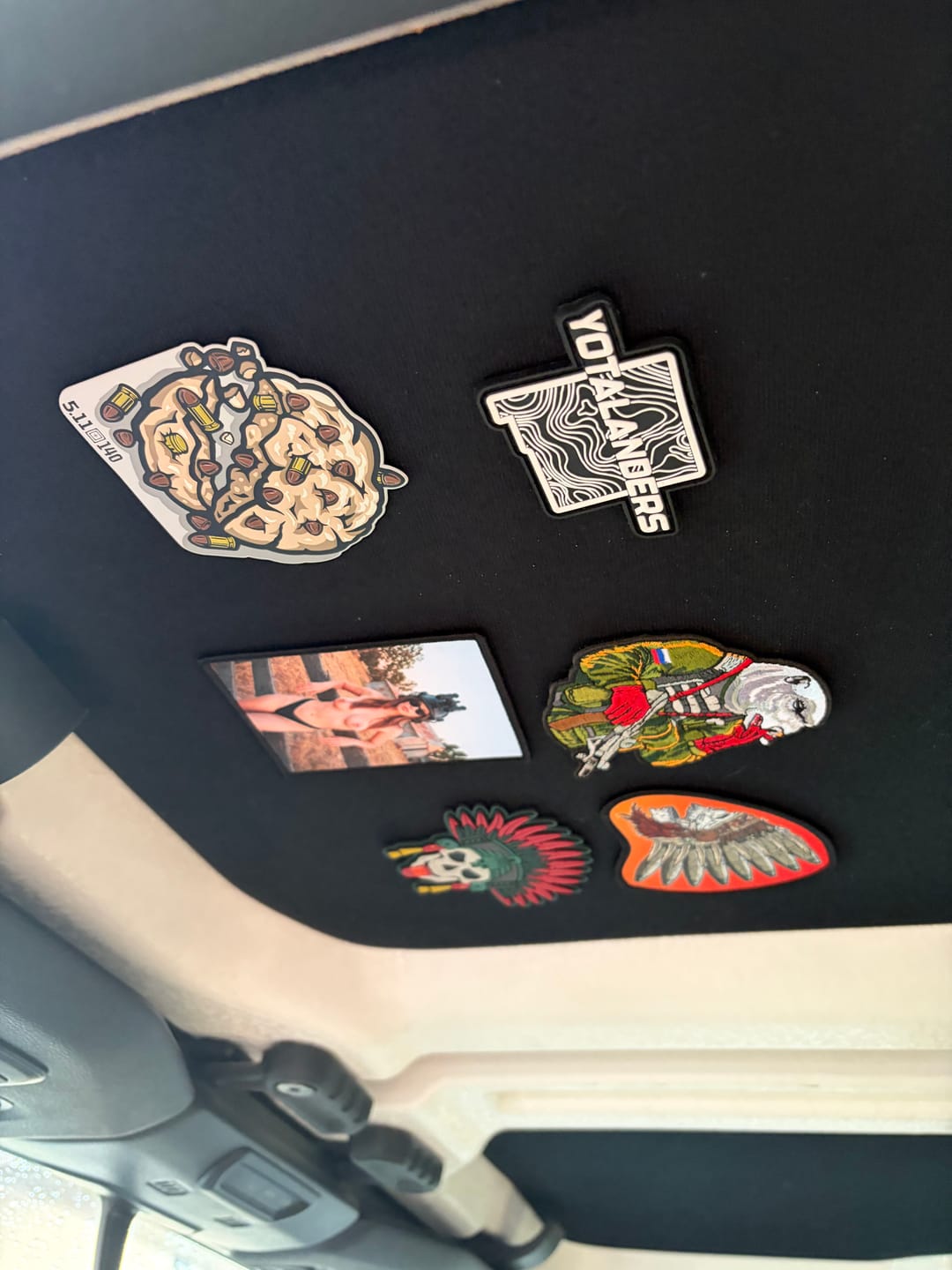Customer photo review of (NEW) America Vol 5 - 4" x 3" Sublimation Velcro Morale Patch