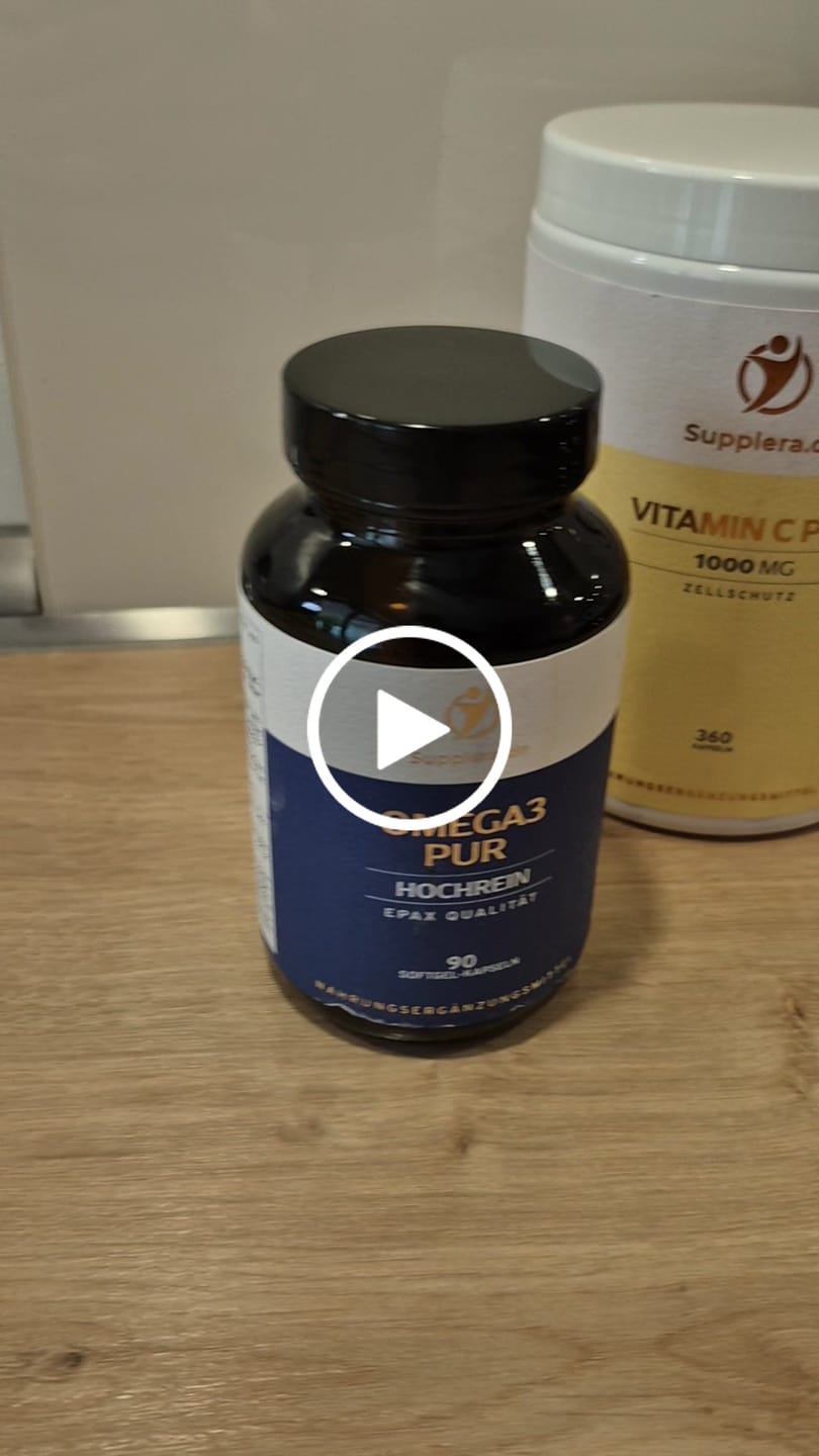 Customer video review of Omega 3 PUR Kapseln