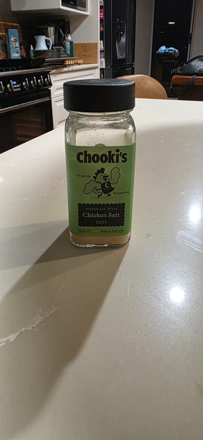 Customer photo review of Chooki's Zest Chicken Salt 100g