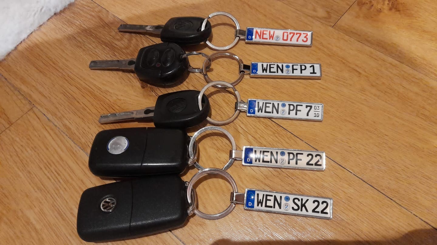 Customer photo review of Zweiter Anhänger, gleiches Kennzeichen