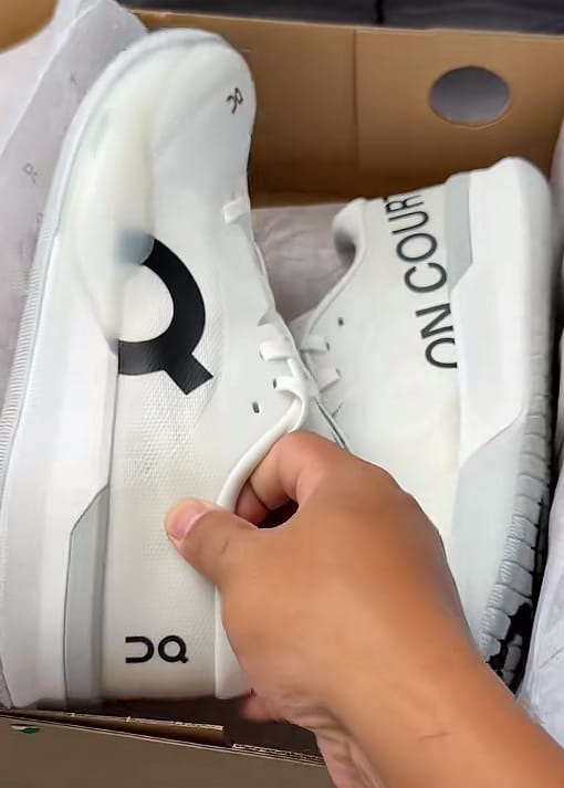 Customer photo review of Roger Pro 3 White Pink - R3W