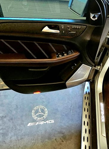 Customer photo review of MERCEDES DOOR LIGHTS