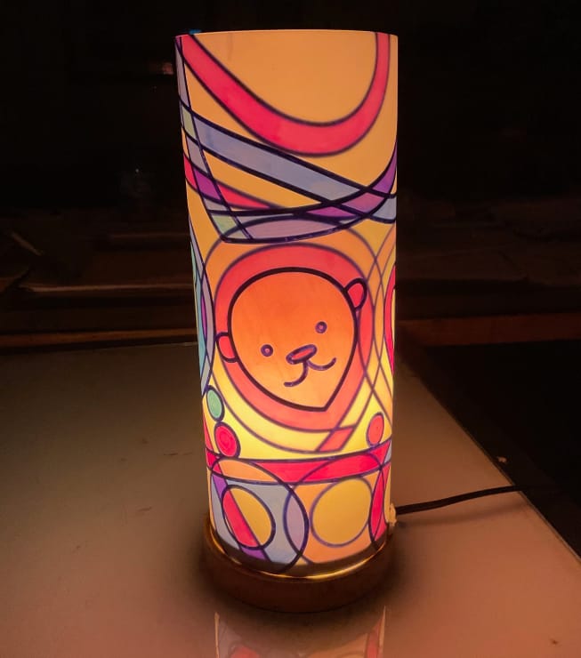 Customer photo review of The Edison Candelabra