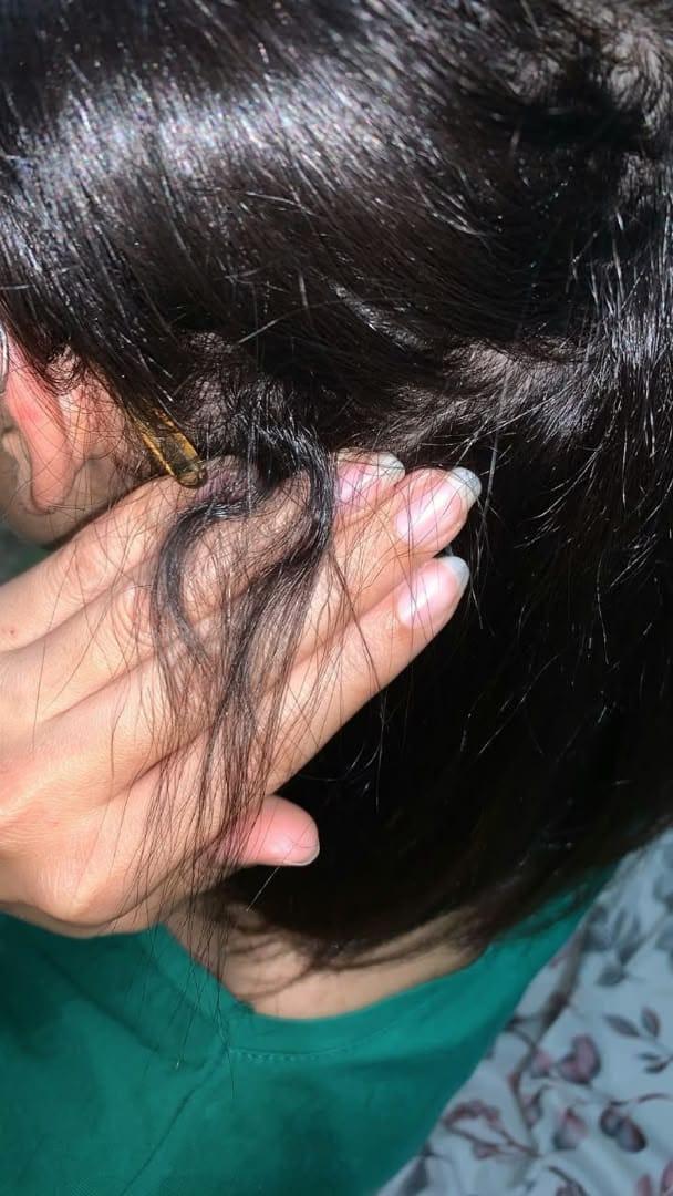 Customer photo review of Shampoing Anti Chute