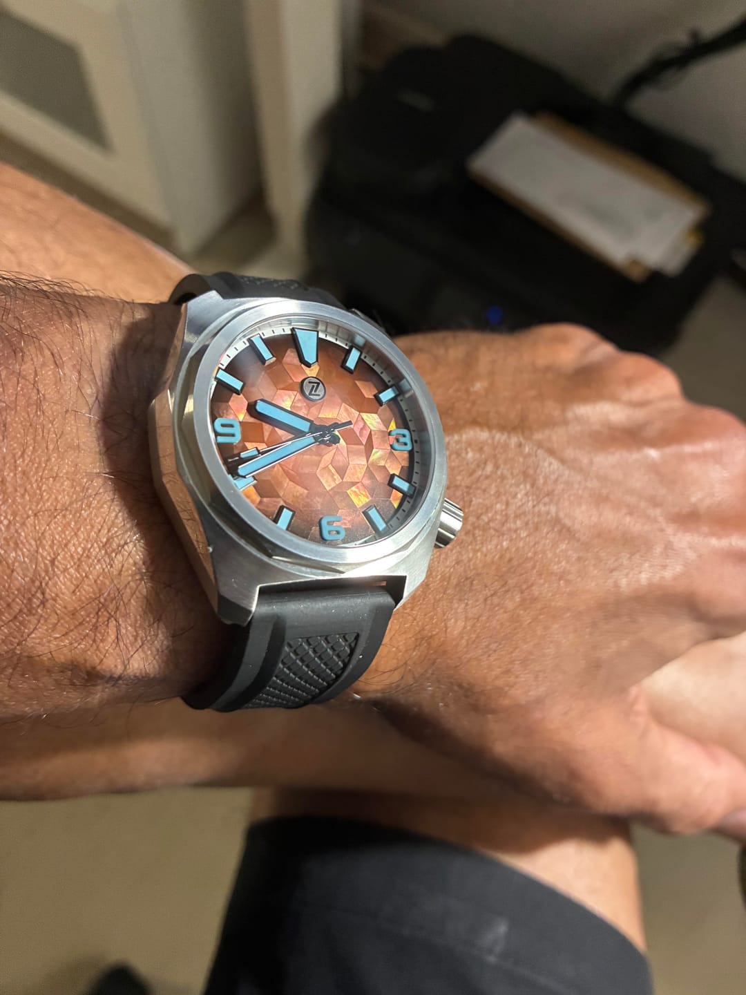 Customer photo review of Ridge Rubber - Black