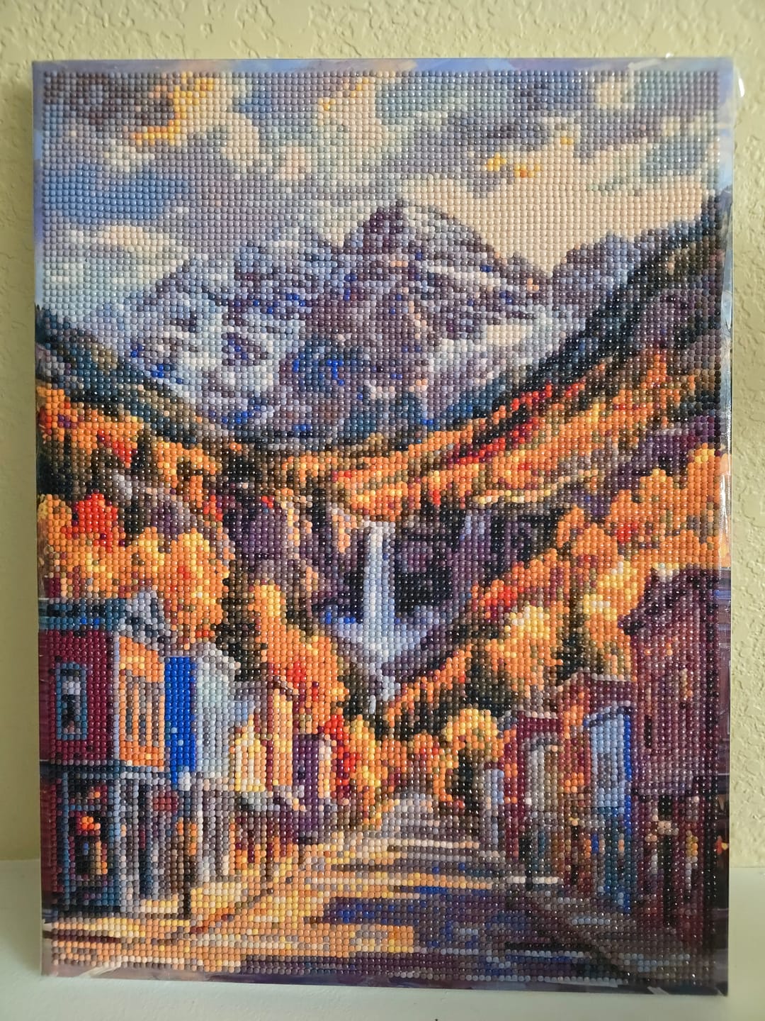 Customer photo review of Telluride, Colorado (Diamond Painting)