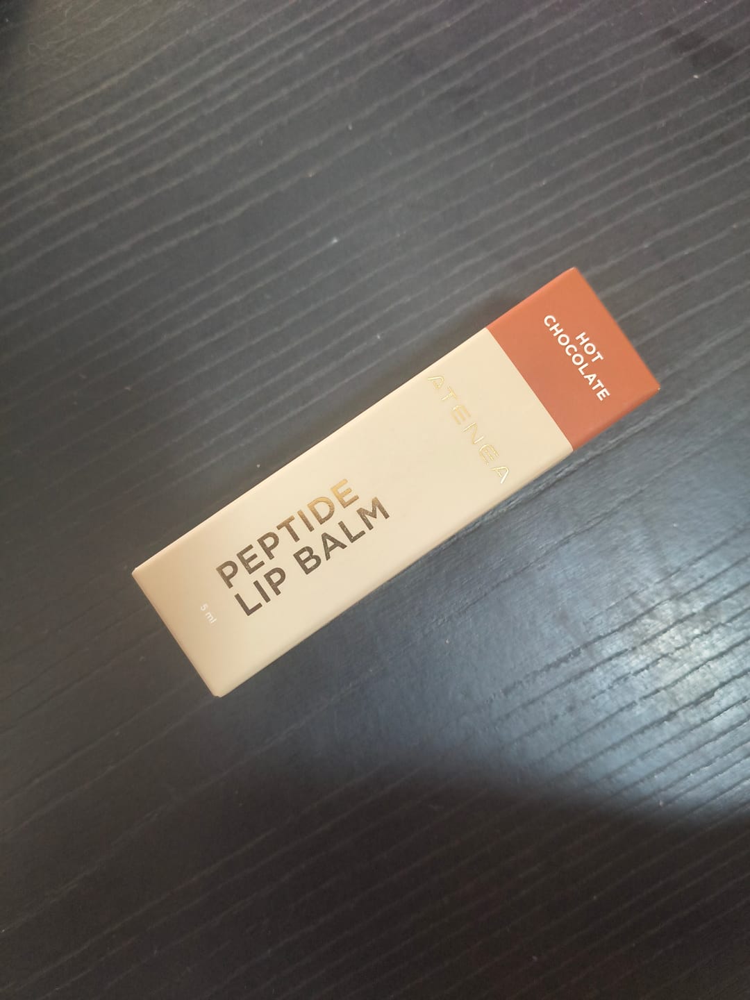 Customer photo review of PEPTIDE LIP BALM TRAVEL SIZE