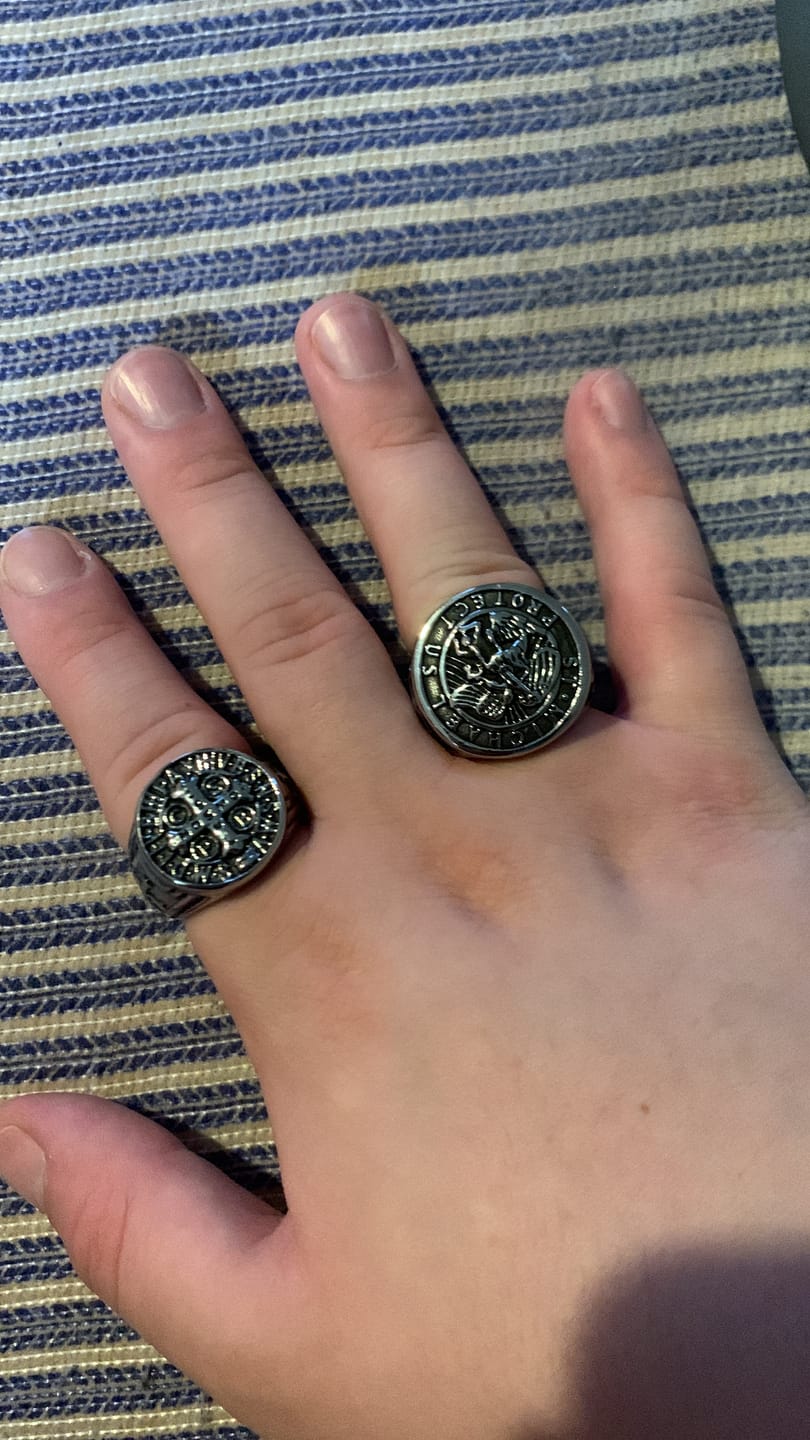 Customer photo review of ST. BENEDICT.
