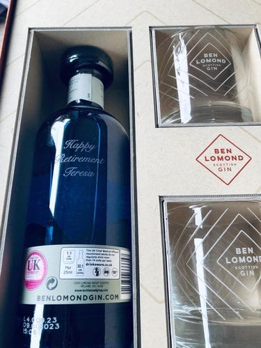 Customer photo review of Ben Lomond Gin Gift Set