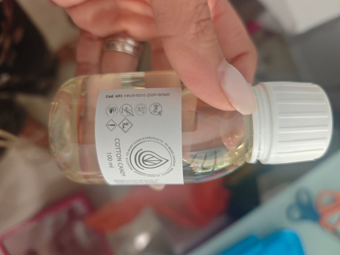 Customer photo review of Cera de Soja para velas en Molde, Pilar y Wax-melts (APF)