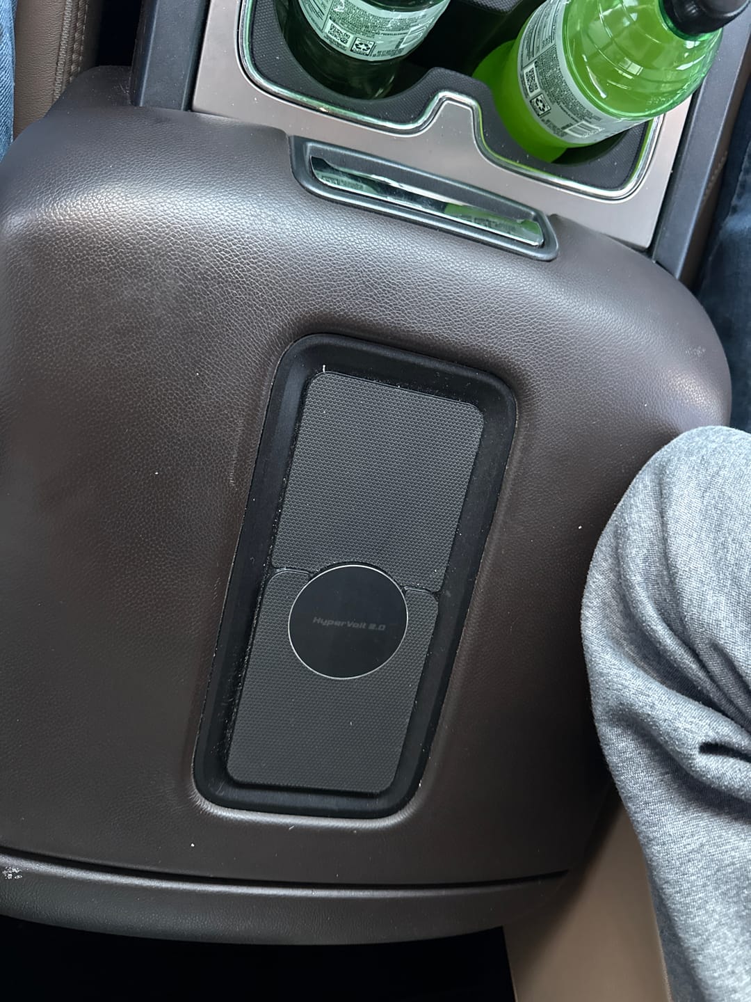 Customer photo review of HyperVolt 2.0 Wireless Charger for 2014-2020 Silverado, Sierra, Tahoe, Yukon & Suburban