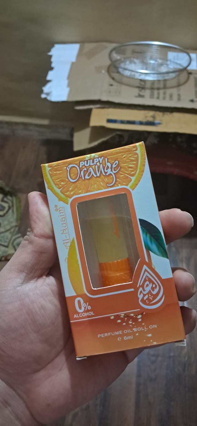 Customer photo review of Al Nuaim Pulpy Orange Attar 6ml