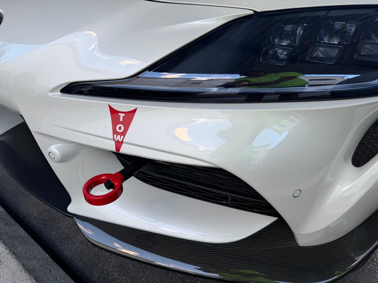 Customer photo review of Tow Hook Rear for 2020-2024 Toyota GR Supra
