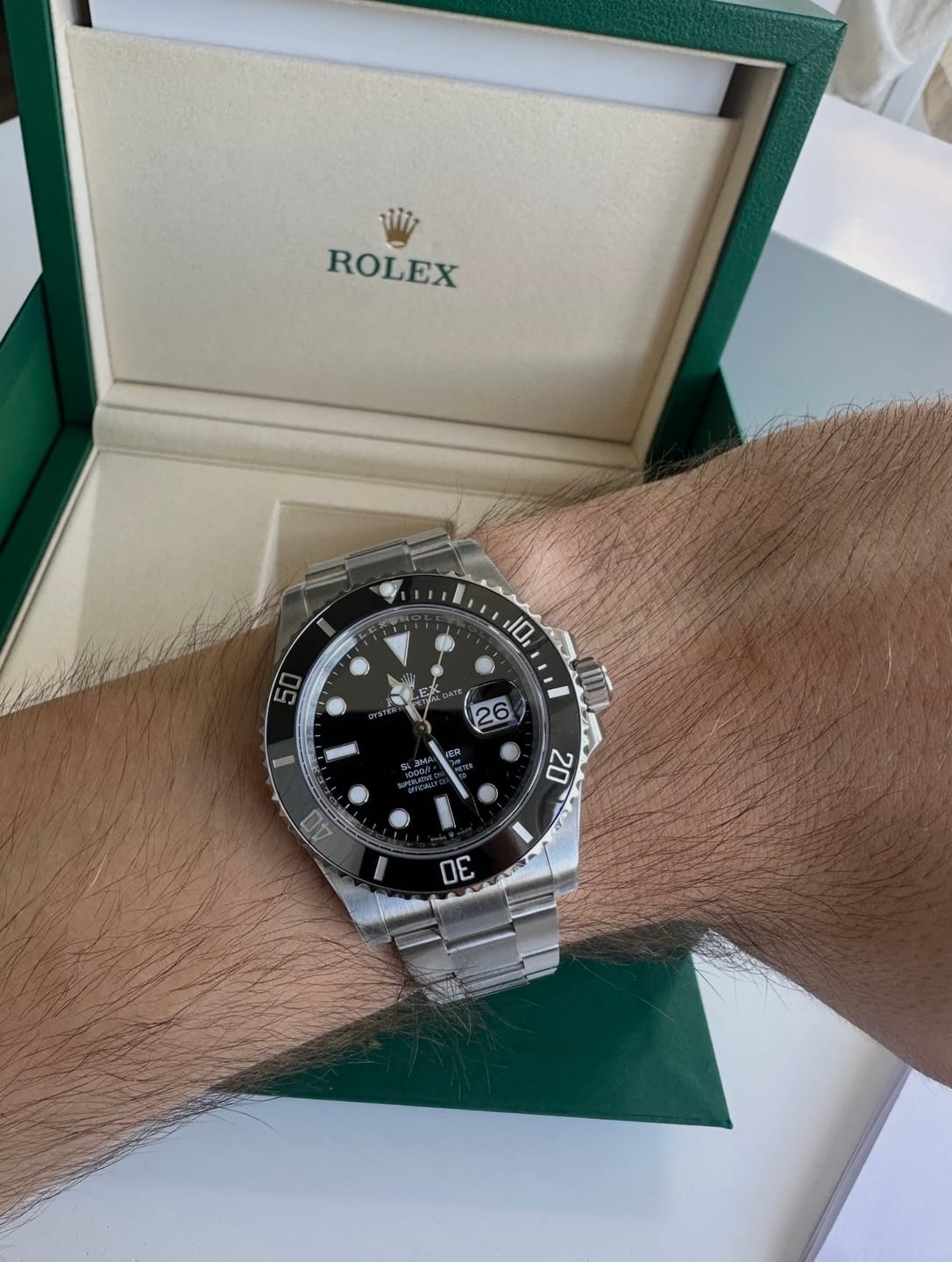 Customer photo review of Rolex Submariner Date - 126610LN - Full-Set
