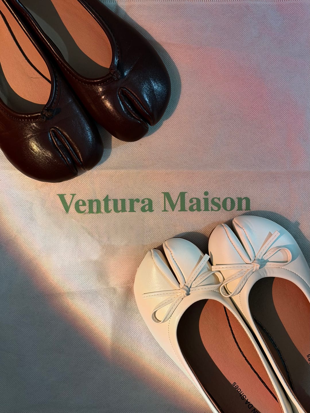 Customer photo review of Bailarinas Tabi Valentina