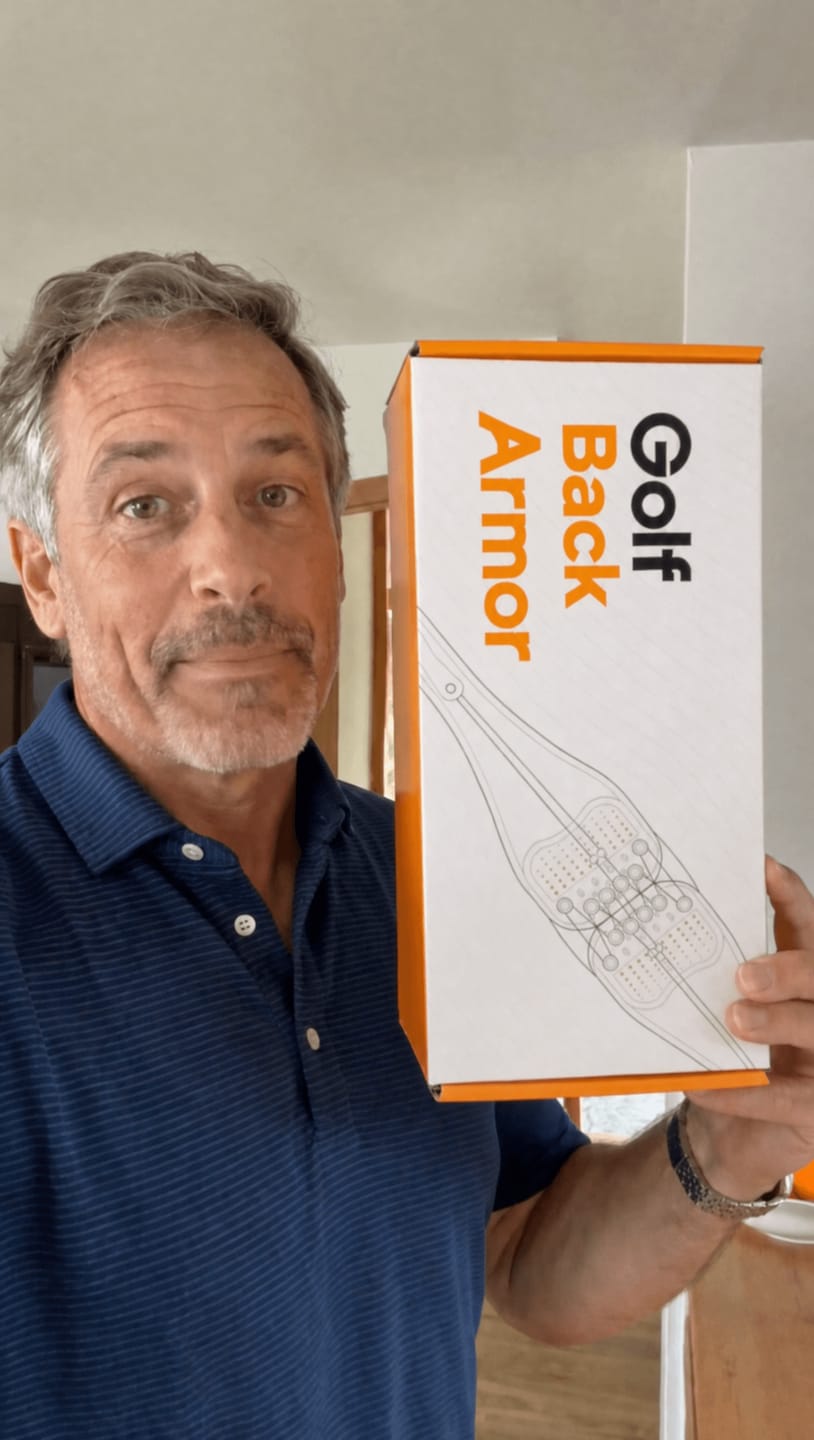 Customer photo review of Golf Back Armor