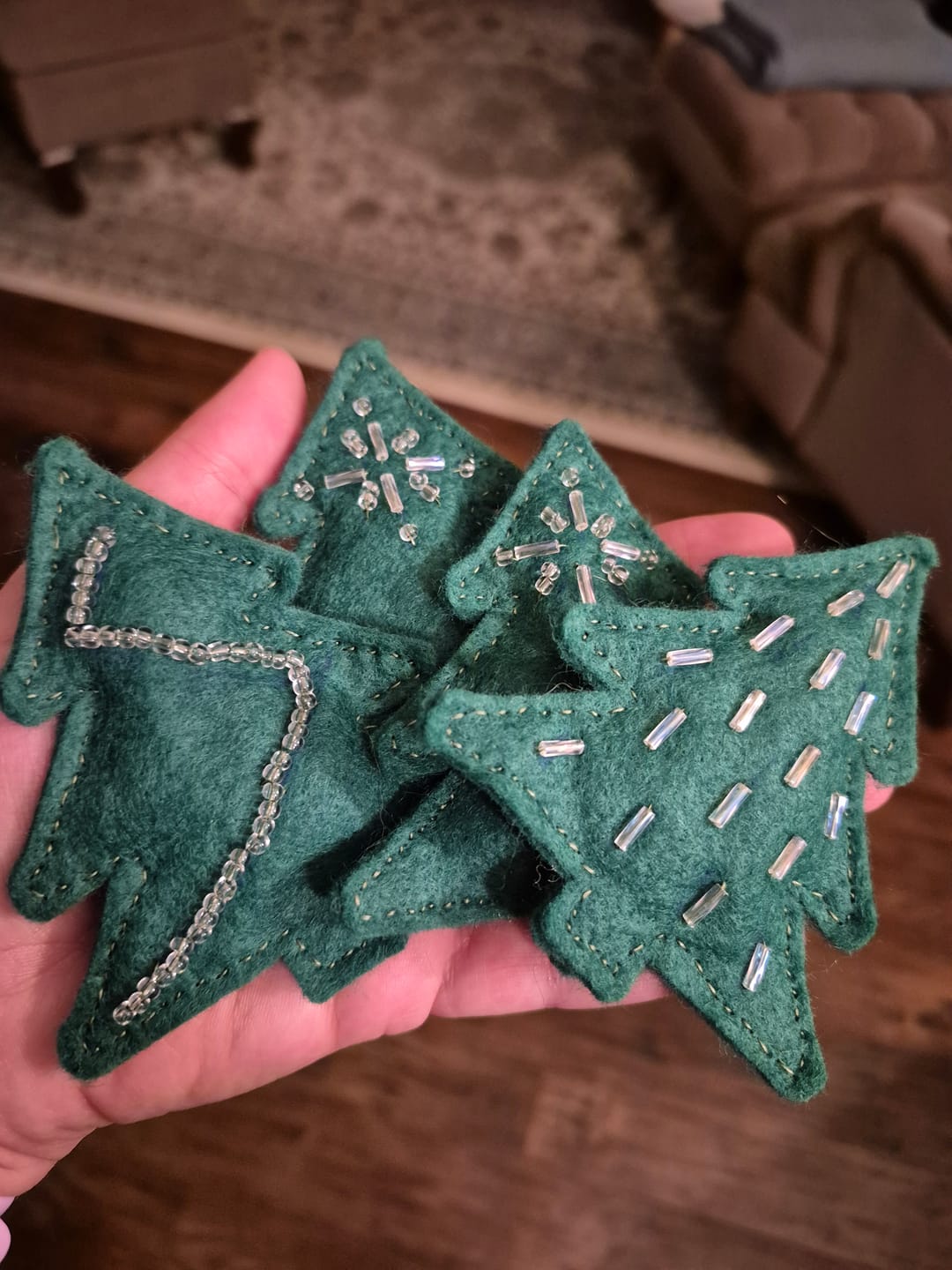 Customer photo review of Premium Wool Blend Craft Felt By Yard