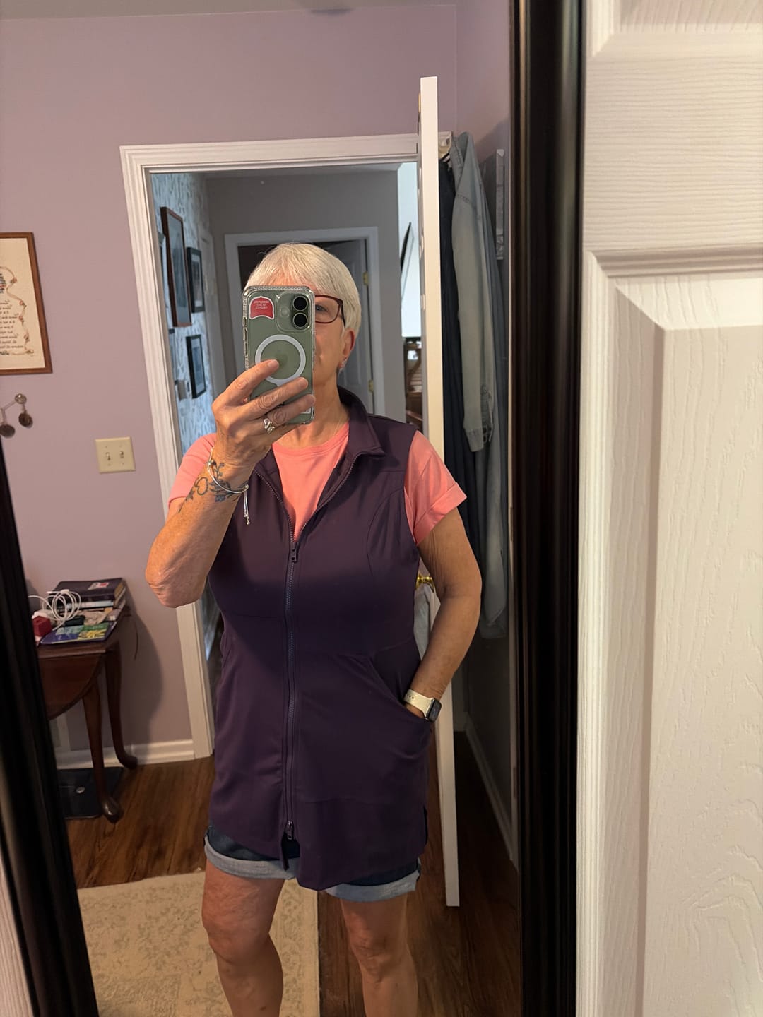 Customer photo review of Carefree Long Vest