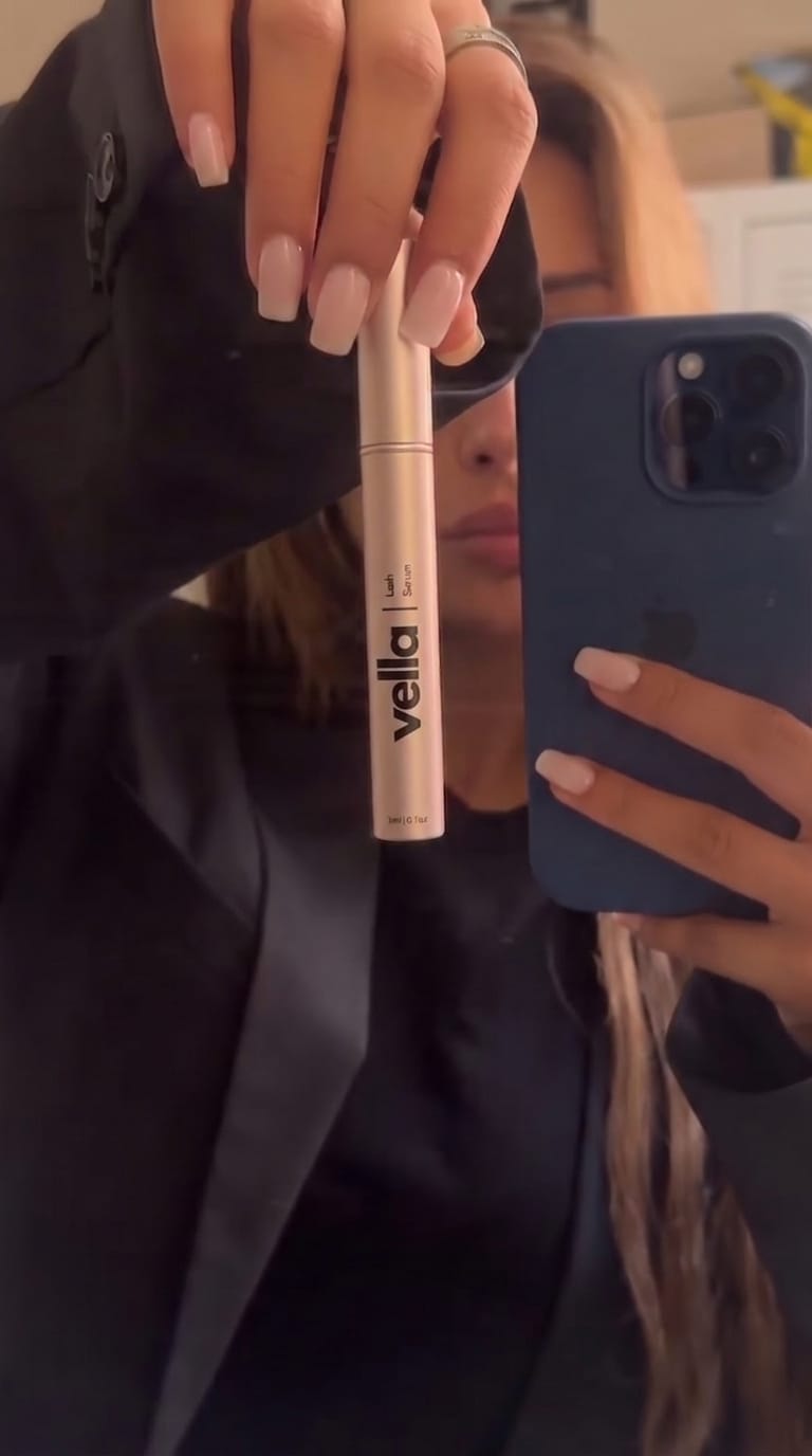 Customer photo review of Vella Serum za trepavice