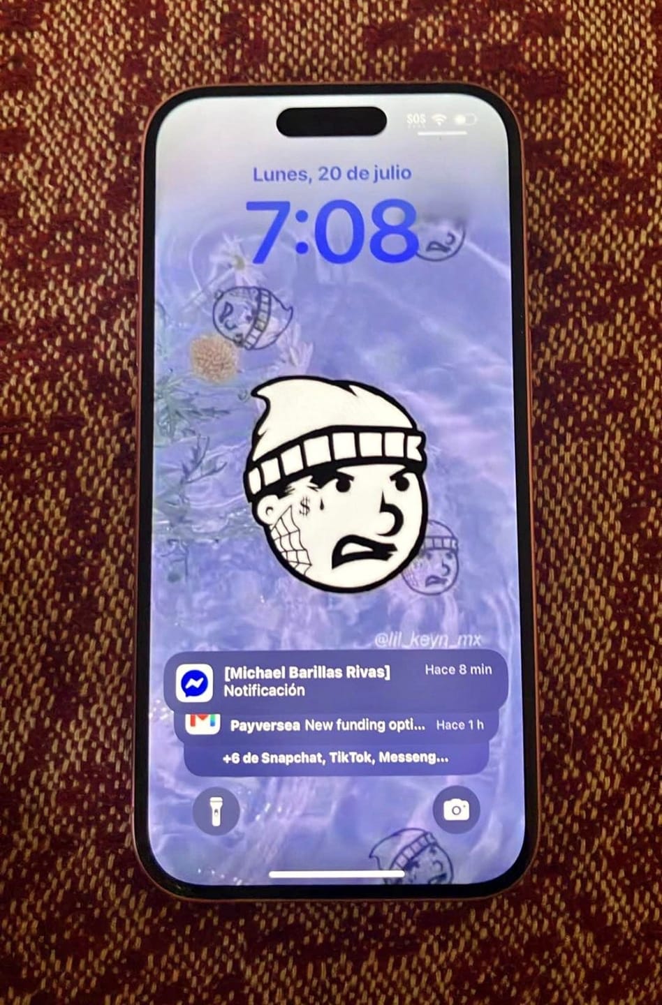 Customer photo review of iPhone 15