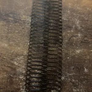 Customer photo review of Fissaggio Capelli U Shape Set 3 Pezzi Pinza Elasticizzata Nera