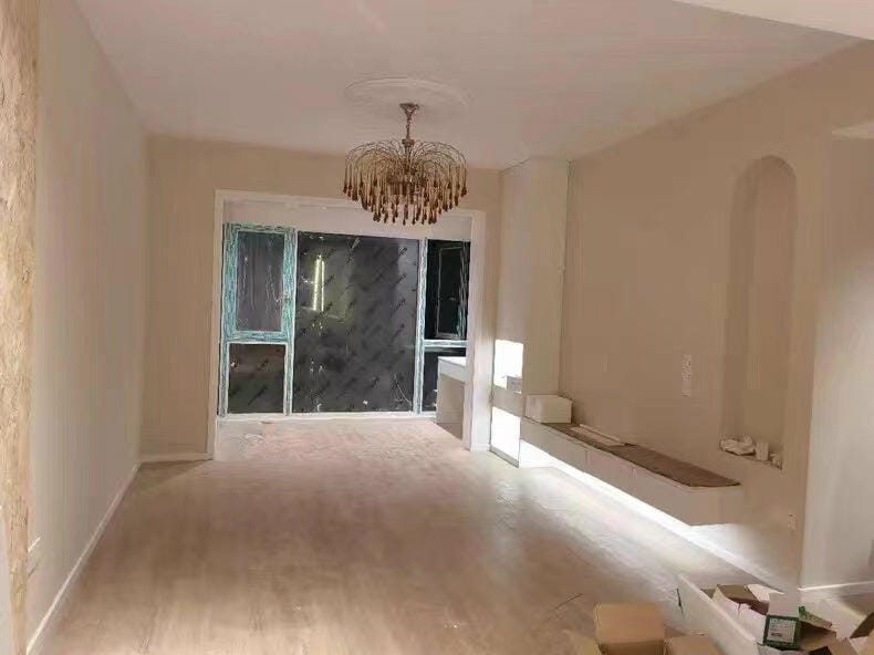 Customer photo review of Crystal Waterfall Chandelier, Gold-Finish Brass, 50 cm